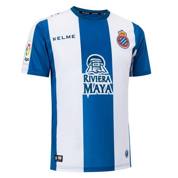 Camiseta RCD Español Replica Primera Ropa 2018/19 Azul